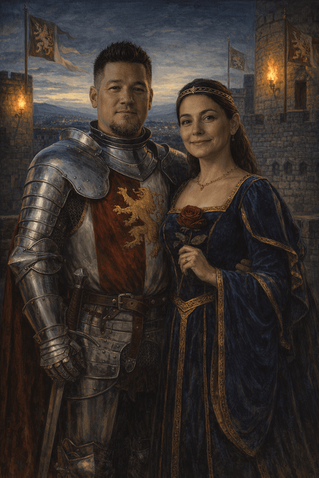 Medieval Knights & Queens