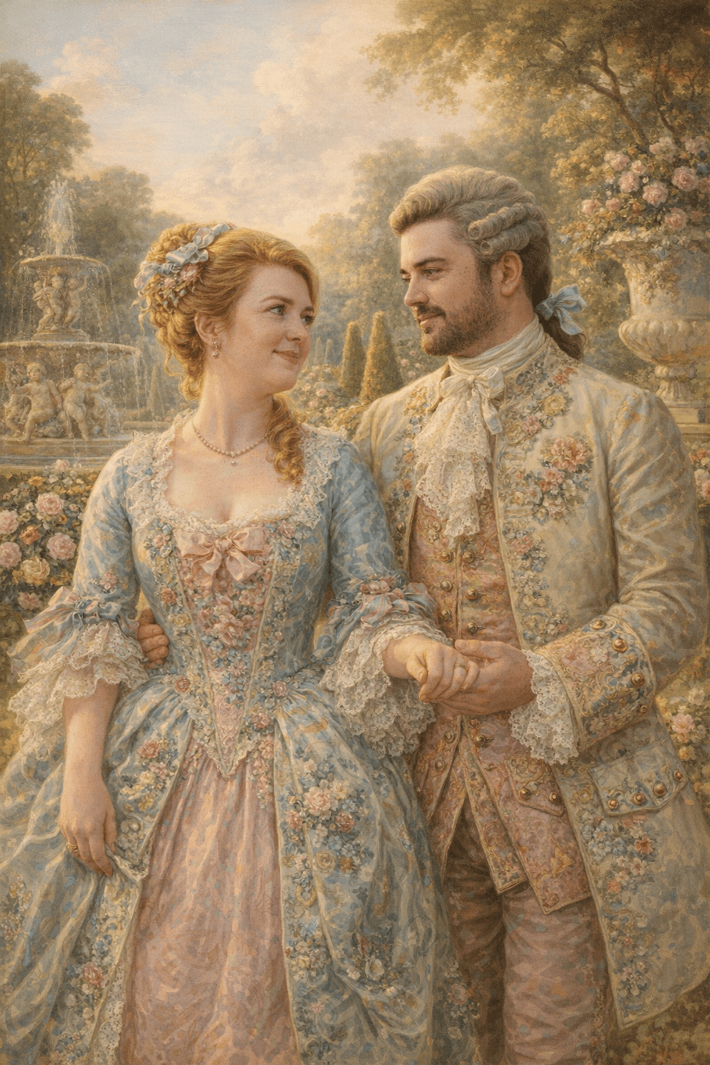 French Rococo Royals