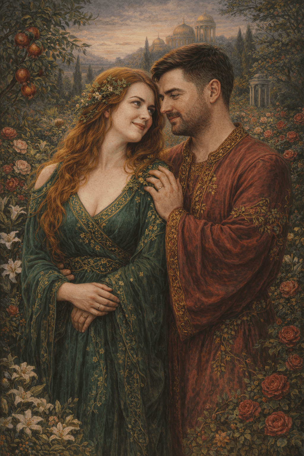 Pre-Raphaelite Lovers